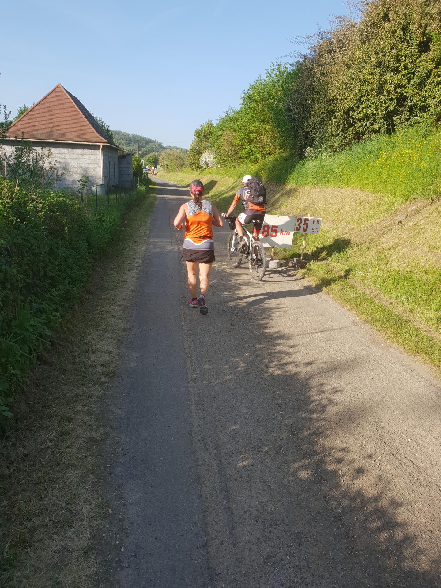 85ème km pour Steph