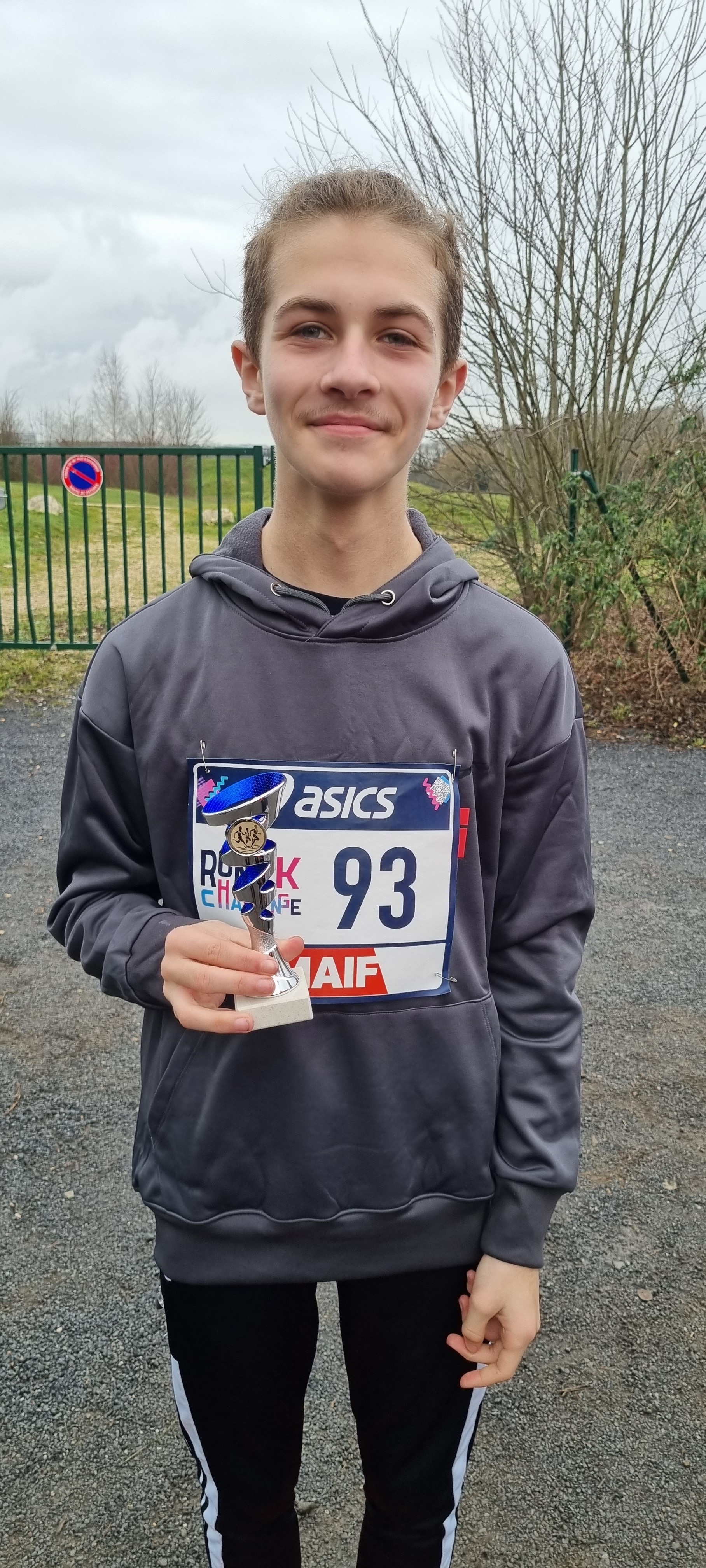 Mateo, bravo pour ta performance (6km en 26,24mn)