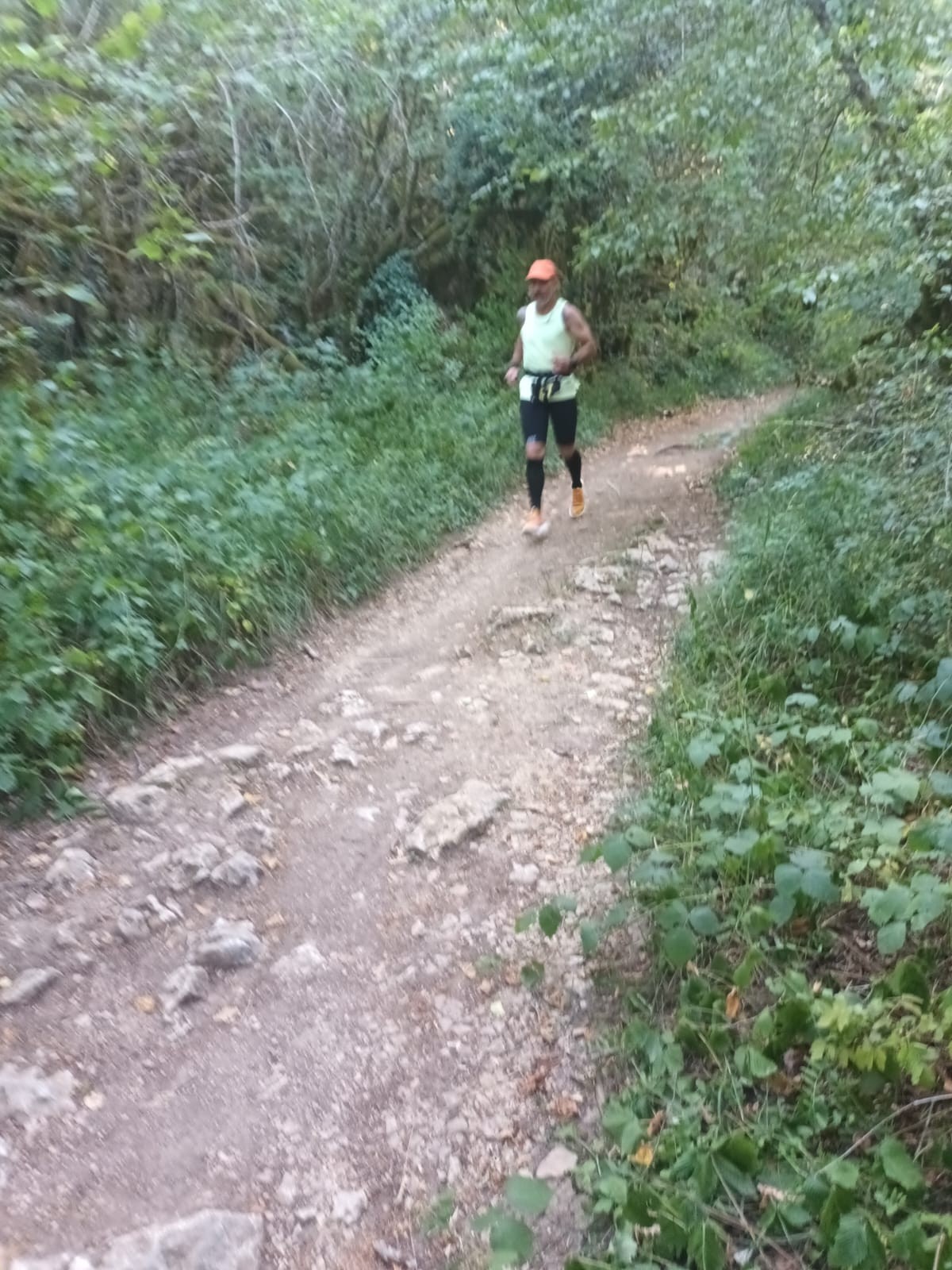 Descente vers l'arrivée...