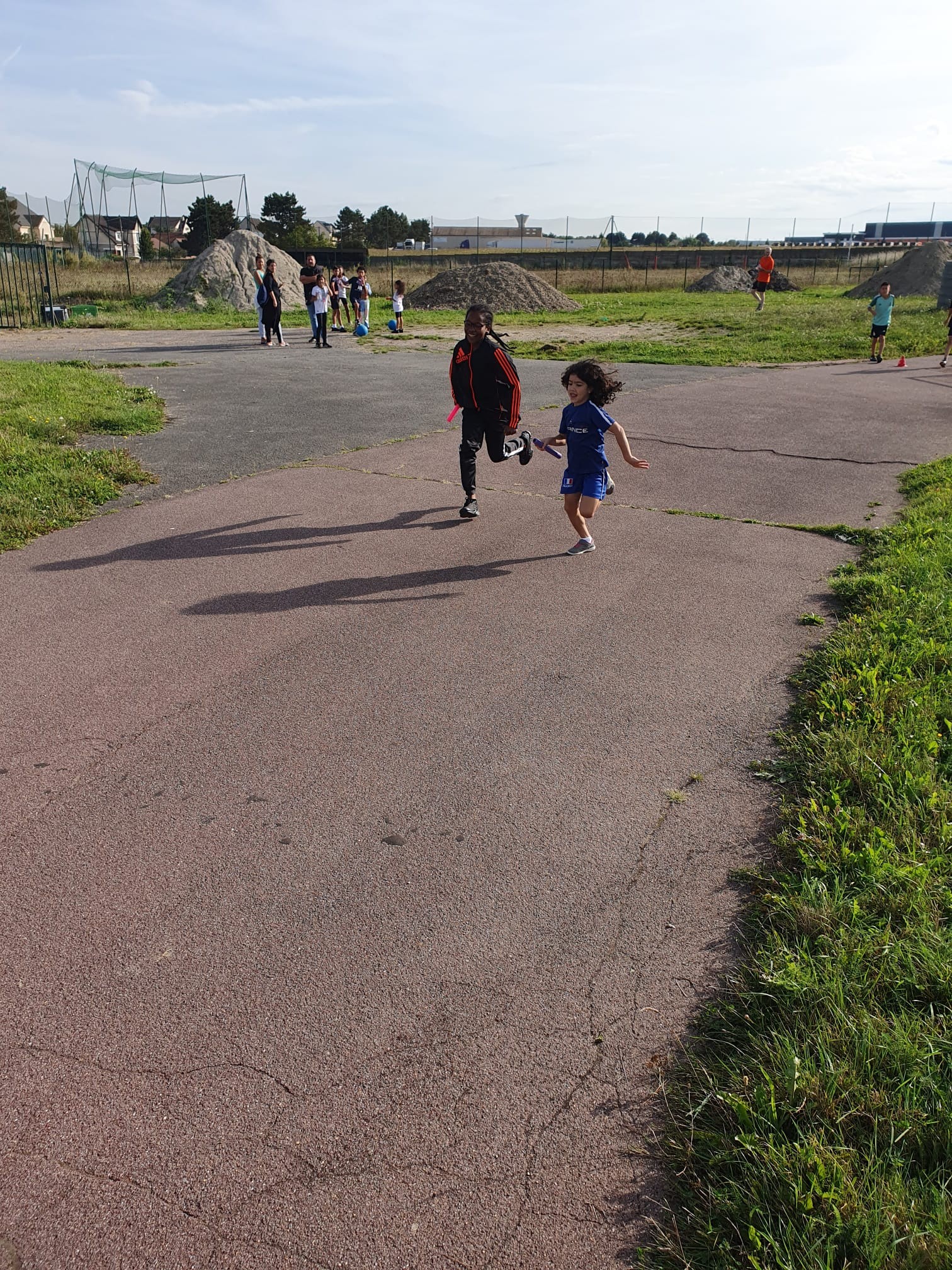 Jean-Mary et Anissa en course...