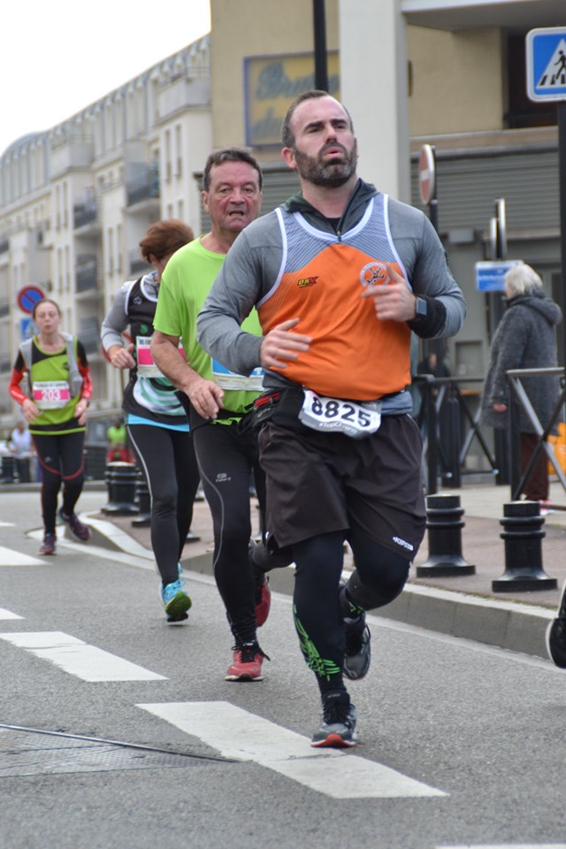 Ce n'est pas toujours facile la course à pied. N'est-ce pas Seb !