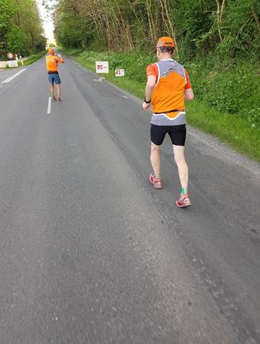 Fifi, km95 et rejoint par Laurent.