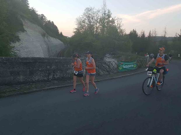 Moins d'1km à parcourir. Stéphanie tu as été IM-PRE-SSIO-NANTE !!!!