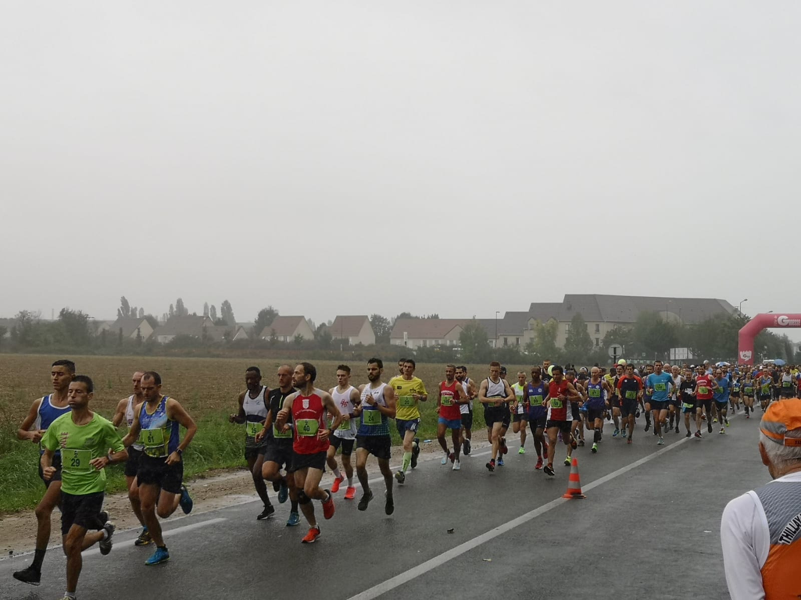 Départ du 10km.