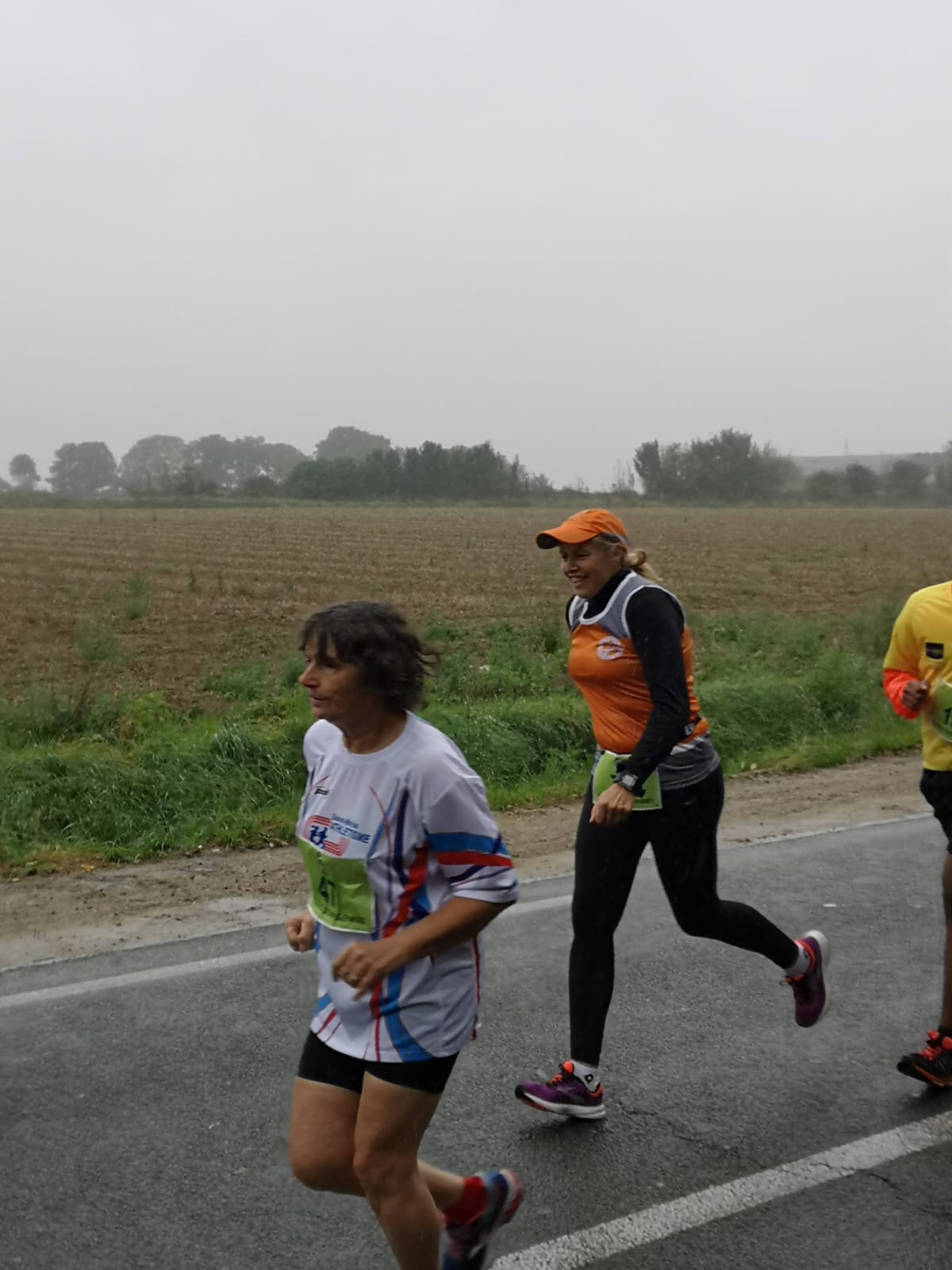 Séverine au départ du 10km...