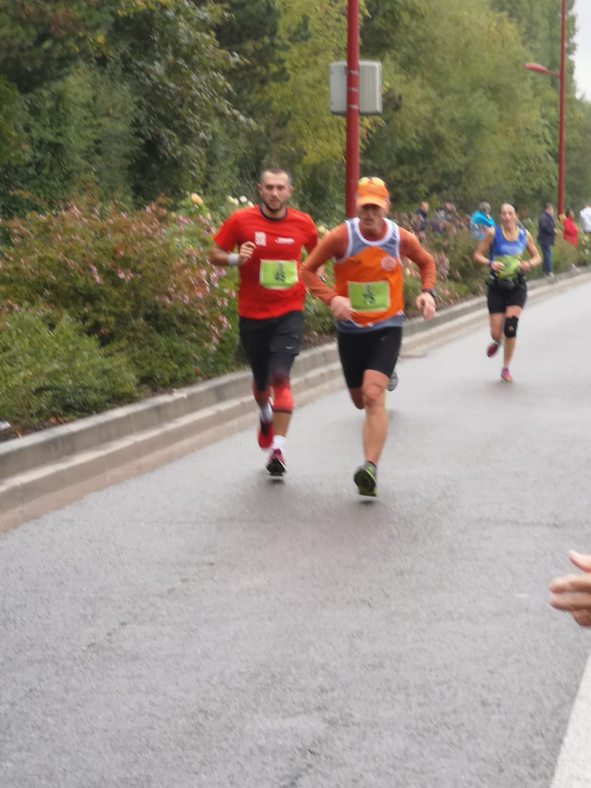 Très belle course de Thierry après un an sans sport...