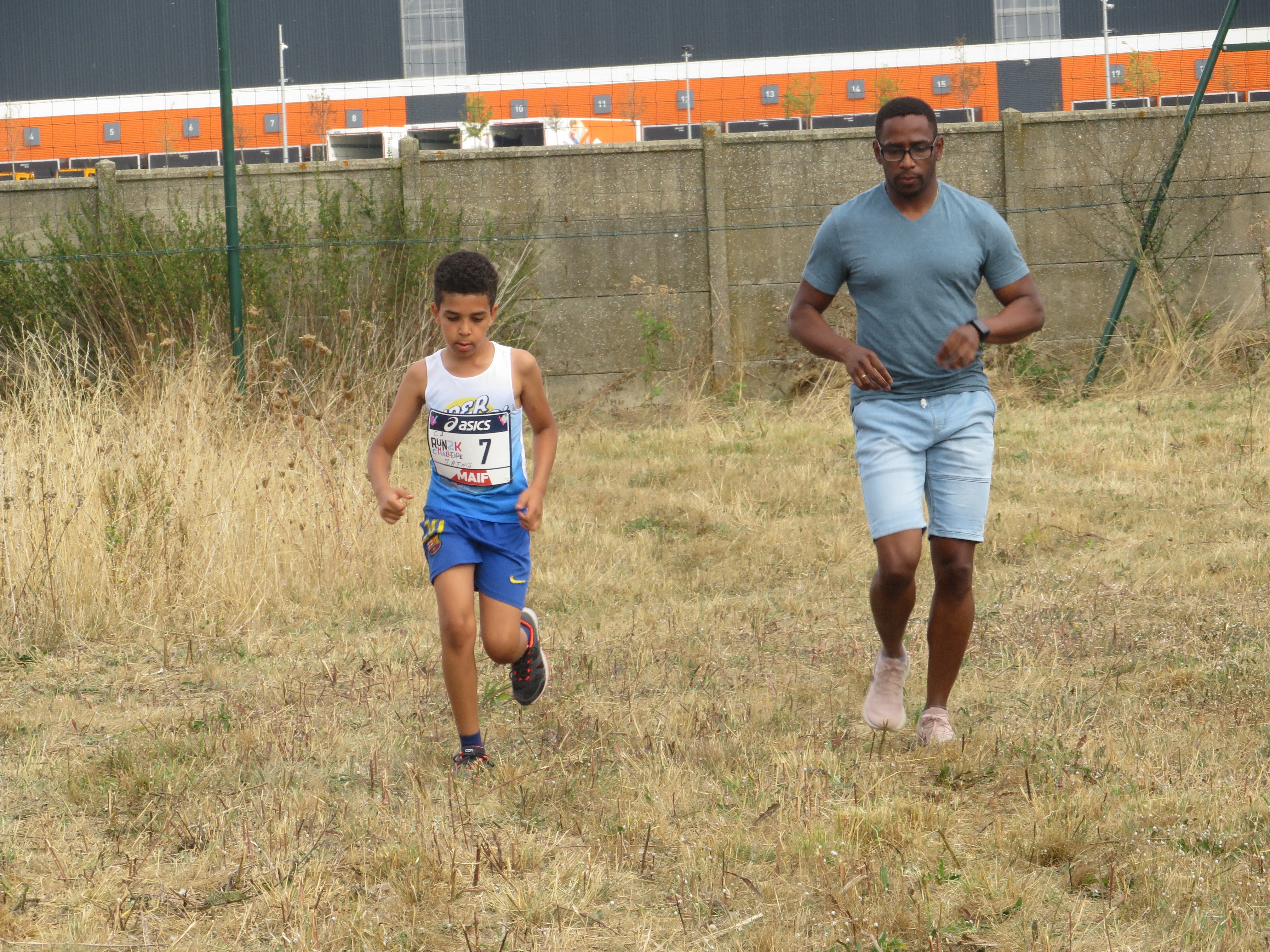 Mathis, 10 ans (2km en 13'24