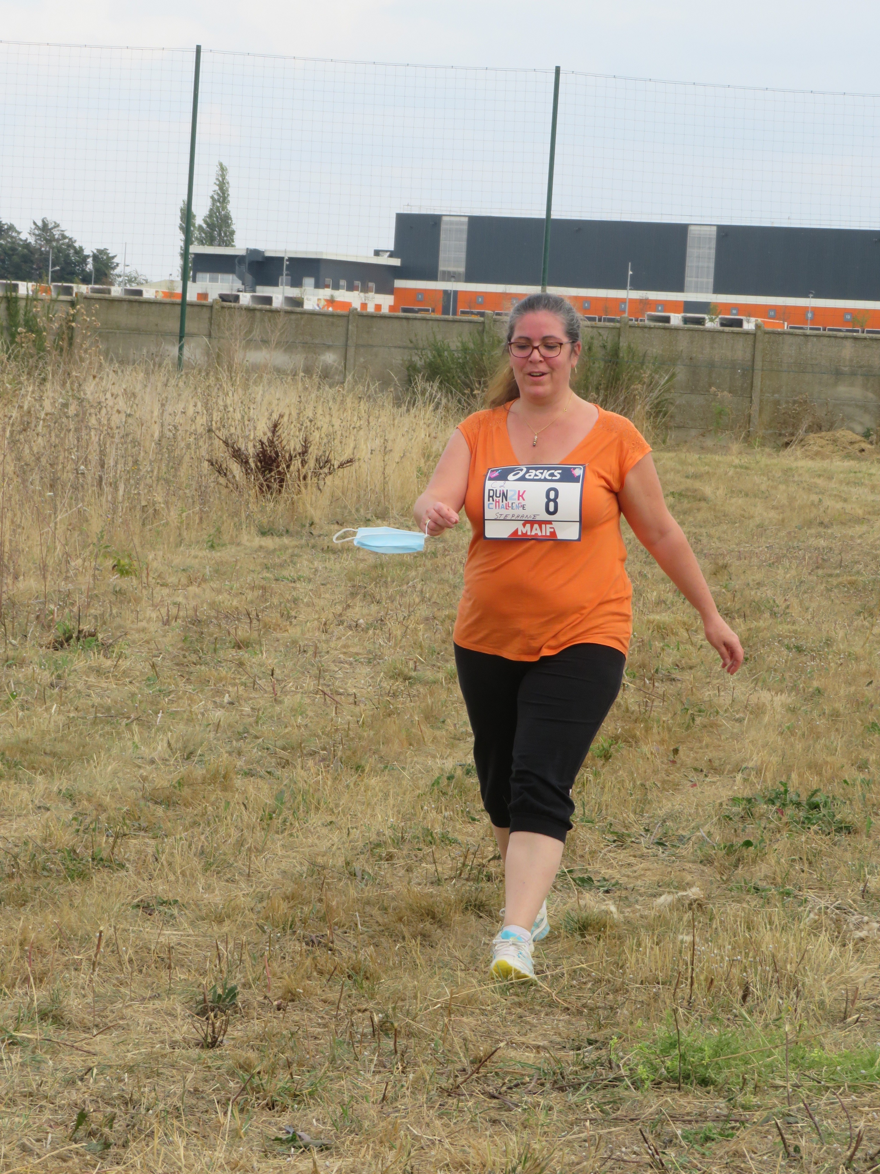 Le grand défi de Stéphanie : faire 2km en courant.