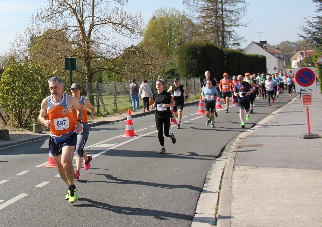 Patrice et Steph au départ du 10km