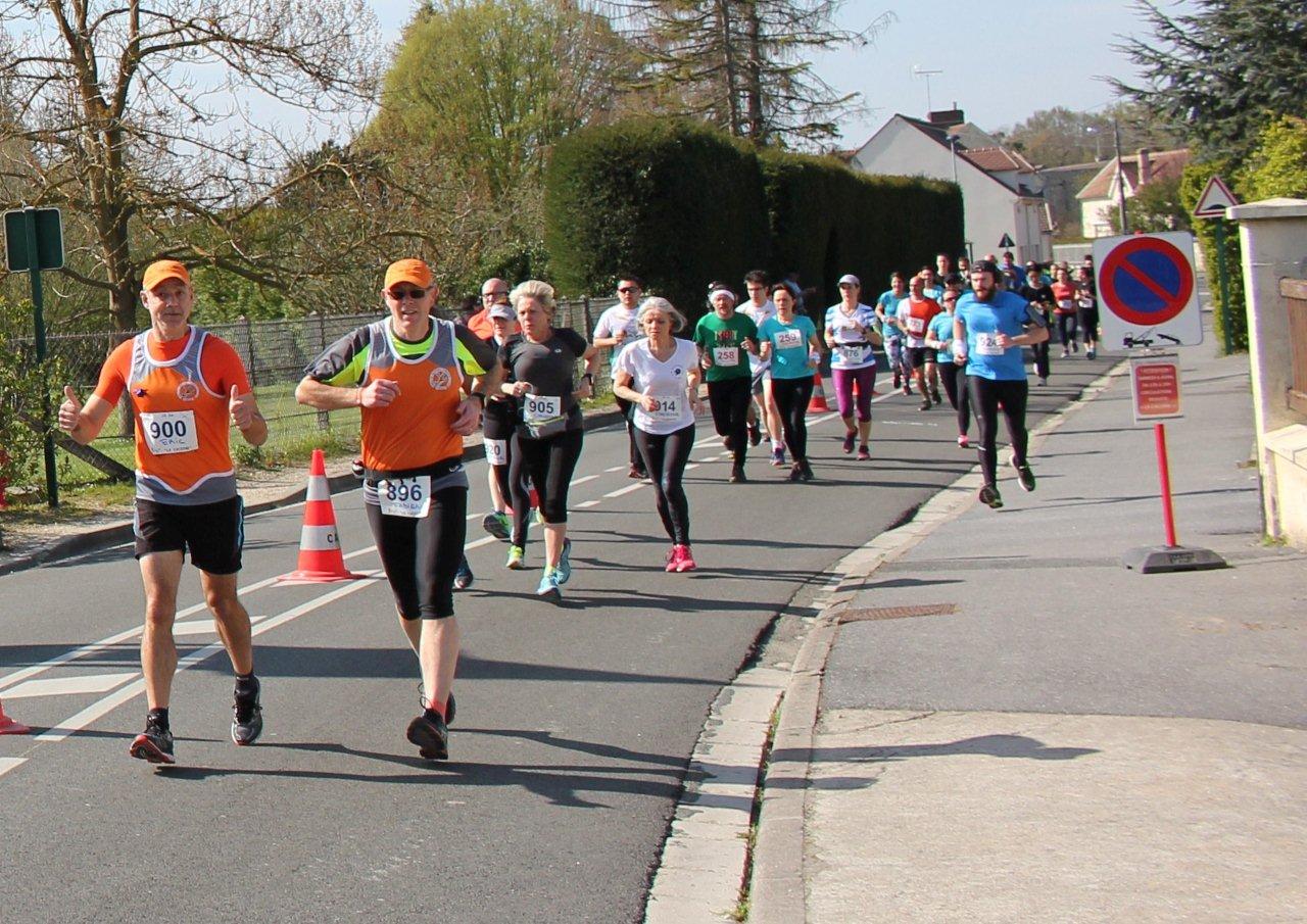 Marvellous et Fafa au départ du 10km.