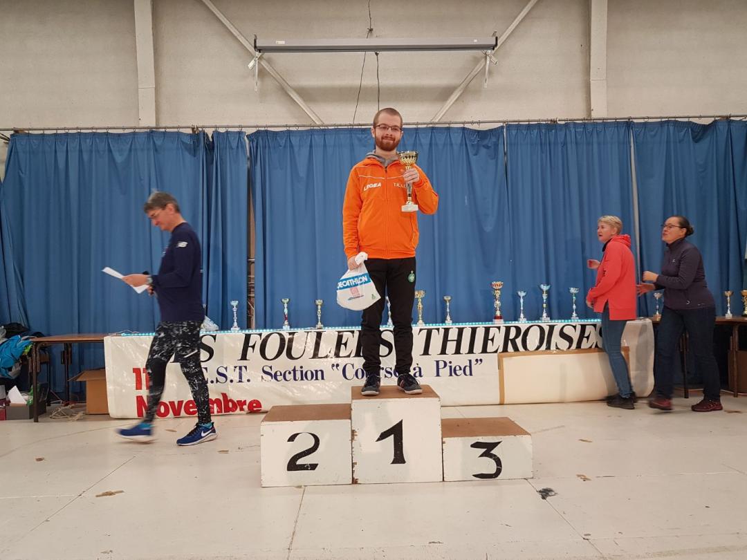 ... 1ère place des Espoirs Hommes au 10km.