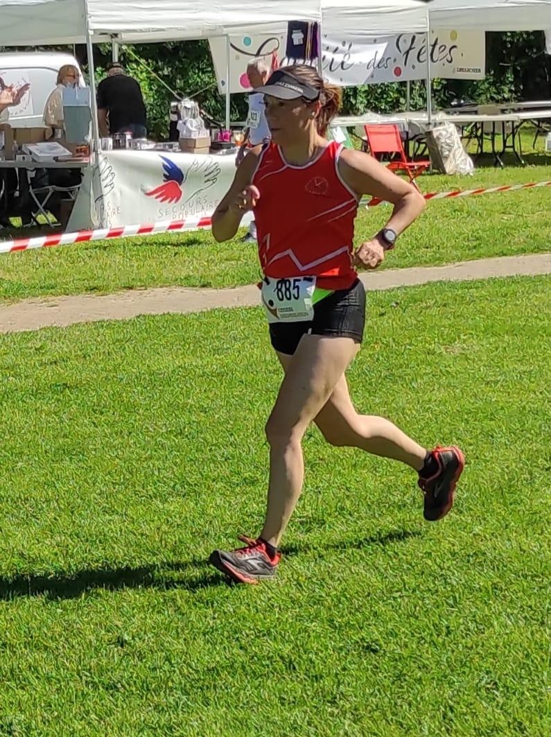 Stéphanie en finit avec le 10km...